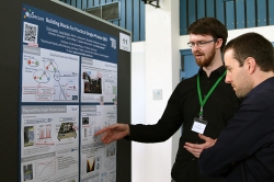 Discussions during the poster session