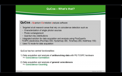 Advanced Antibunching and Coincidence Analysis with QuCoa, PicoQuant‘s Quantum Correlation Analysis Software