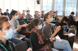 Audience after a talk