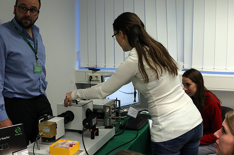 Practical Session on an FluoTime 200