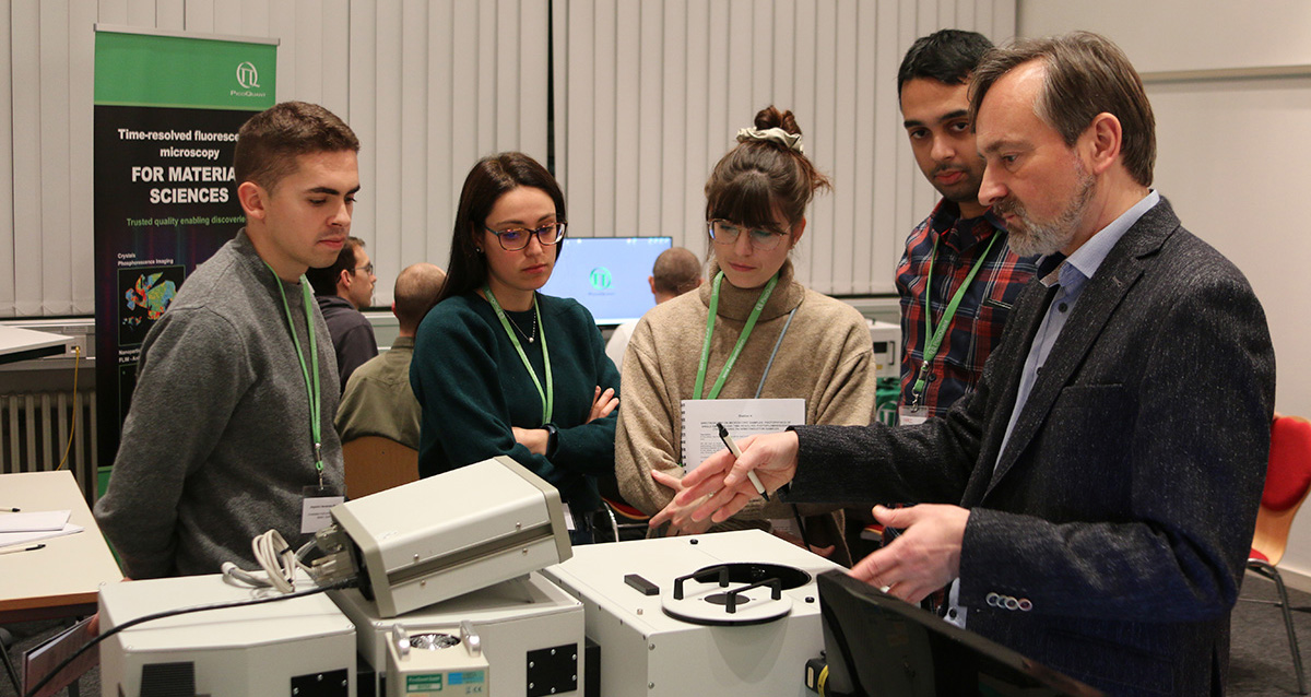 Time-resolved spectroscopy course hands on session
