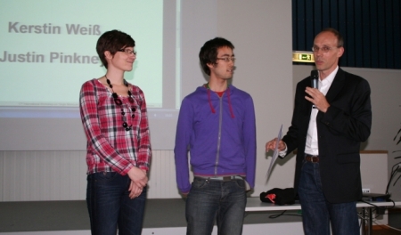 Student award winner of the single molecule workshop 2011