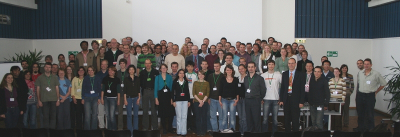 Group picture at the single molecule workshop 2008