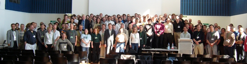 Group picture at the single molecule workshop 2005