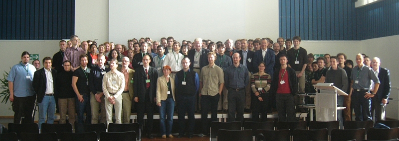 Group picture at the single molecule workshop 2004