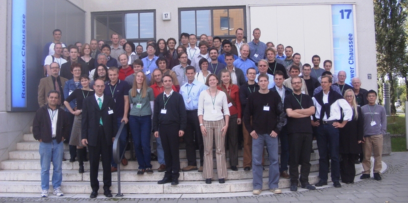 Group picture of the single molecule workshop 2003