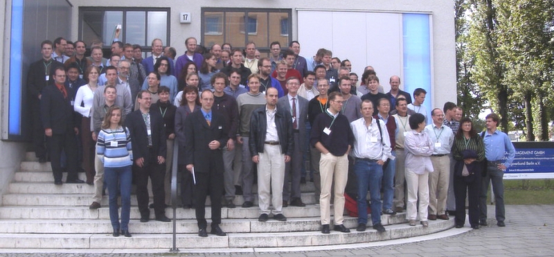 Group picture of the single molecule workshop 2002