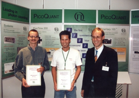 Student award at the Single Molecule Workshop 2000