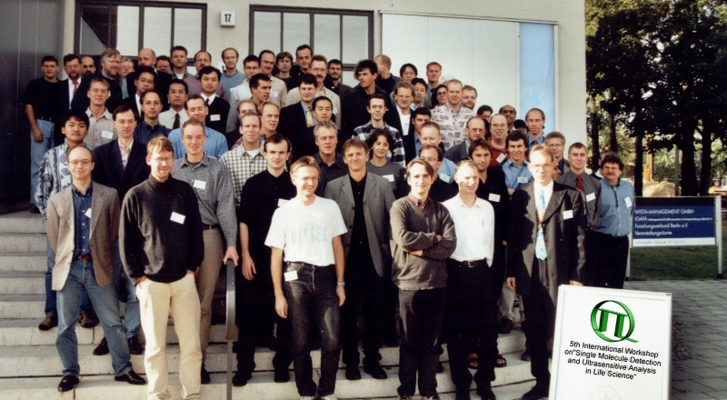 Group picture single molecule workshop 1999