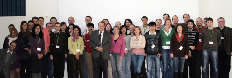 Group picture of the fluorescence course 2009