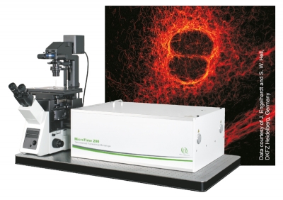 Time-resolved confocal microscope MicroTime 200