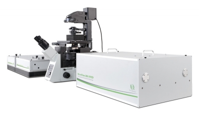 The time-resolved confocal microscope MicroTime 200 STED enables spatial resolutions below 50 nm.