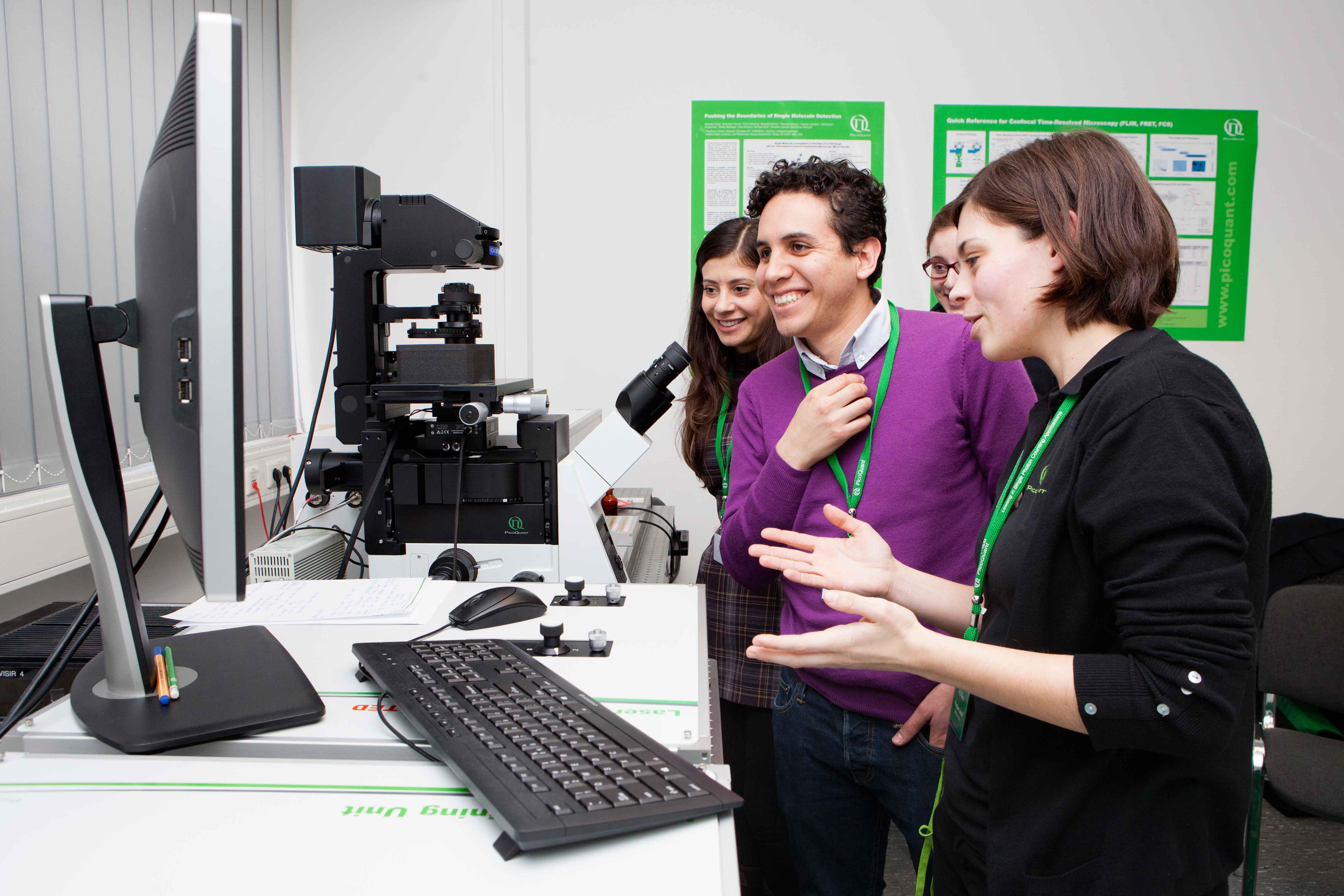 STED imaging demonstration during the microscopy course in 2015