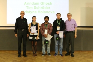 Congratulations to the winners of the student award 2019