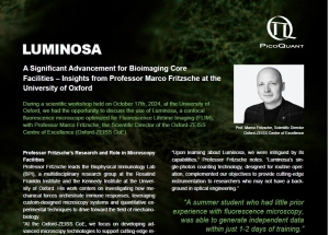 Luminosa: Advancing imaging capabilities in bioimaging core facilities