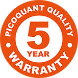 5-year limited warranty