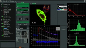 SymPhoTime64 - Example of the dark theme GUI for low light measurements | SymPhoTime 64