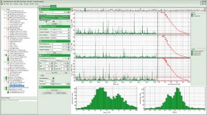 SymPhoTime 64 - Screen shot of the PIE-FRET analysis module | SymPhoTime 64