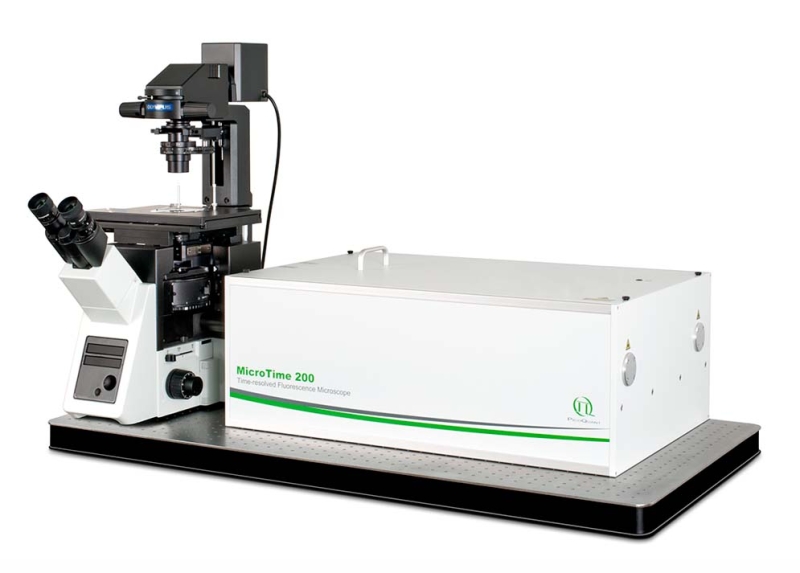 MicroTime 200, confocal microscopic platform with unique single molecule sensitivity