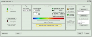 Solea software - The Solea is completely computer controlled by an easy to use graphical user interface (GUI) | Solea (discontinued)