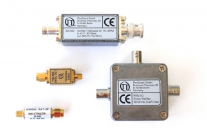 Adapters, Splitters, Cables Various accessories for photon counting setups