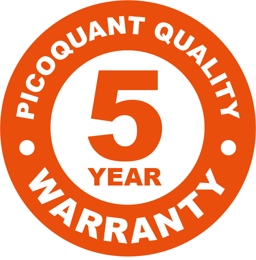 PicoQuant 5 year limited warranty icon