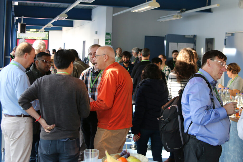Participants during a Coffee Break