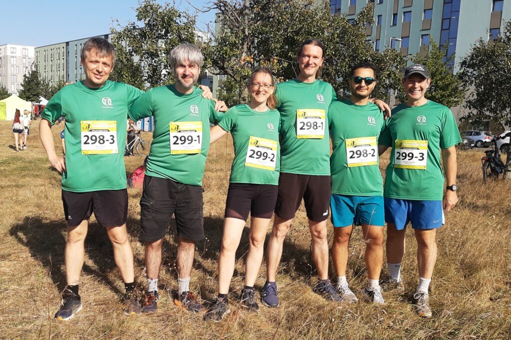 Teilnahme an der Firmenstaffel in Adlershof