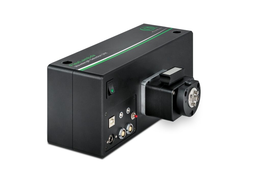 FlexLambda wavelength selection unit for spectrally resolved TRPL microscopy