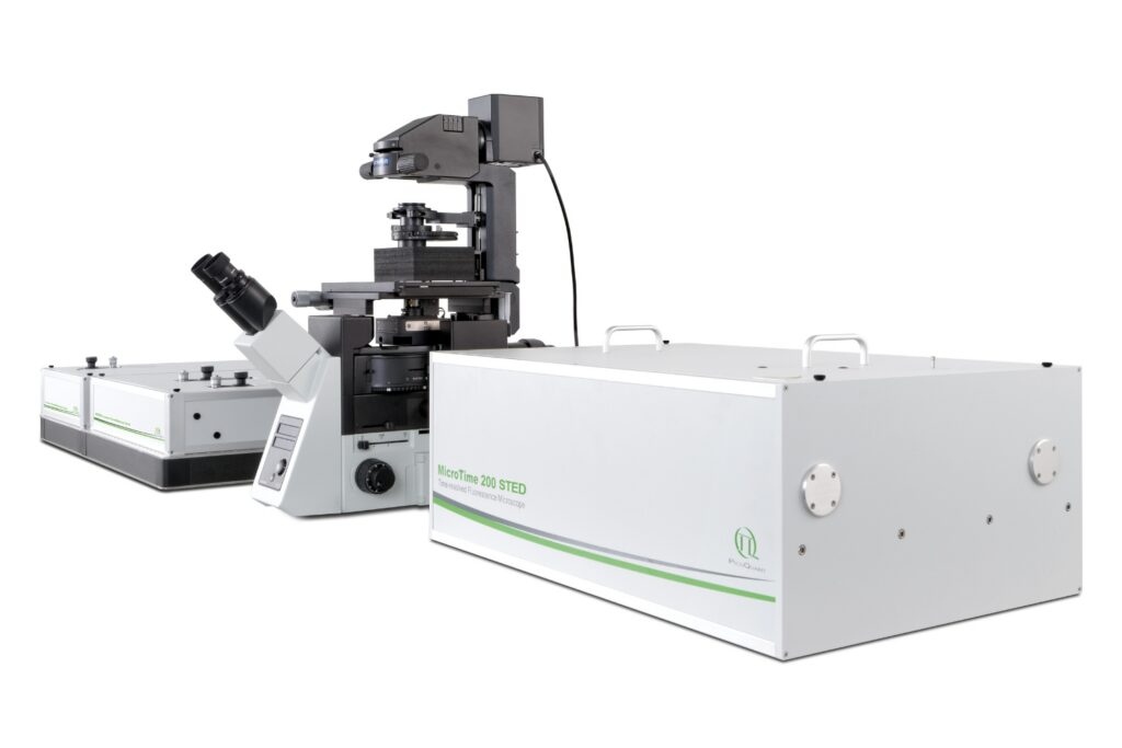 MicroTime 200 STED add-on for super-resolution confocal imaging