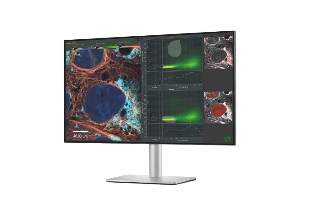 NovaFLIM software interface for fluorescence lifetime imaging analysis