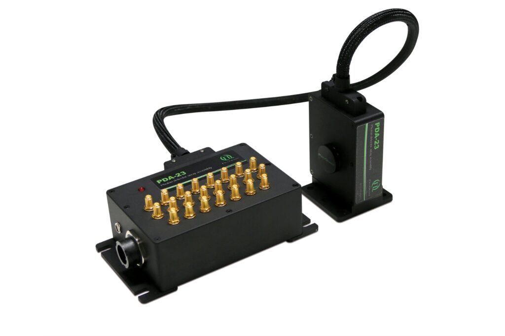 PDA-23 cooled 23-pixel SPAD detector array with breakout adapter