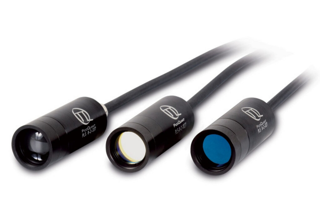 PLS Series interchangeable sub-nanosecond pulsed LED excitation heads for PDL drivers