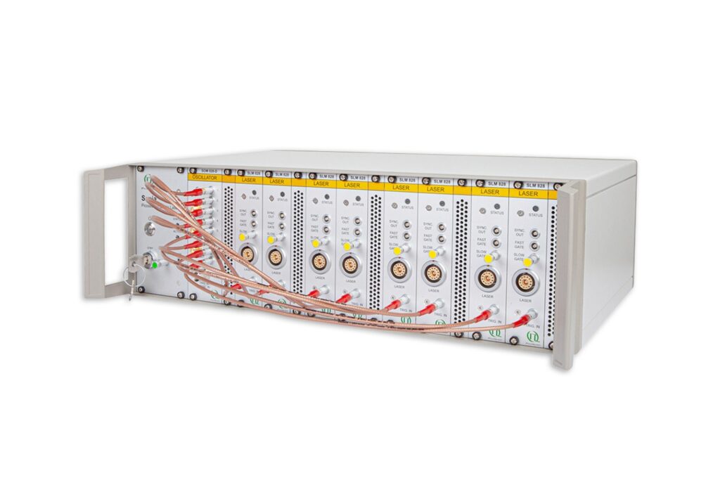 Sepia PDL 828 multichannel picosecond diode laser driver with modular laser channels for controlling multiple LDH and PLS laser heads