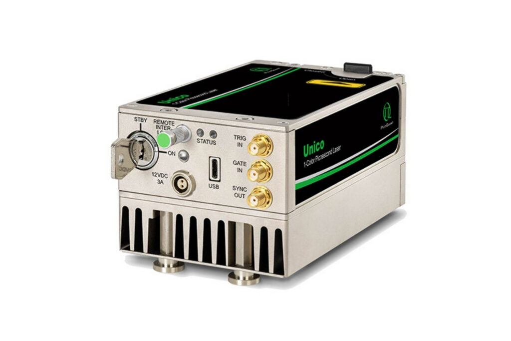 Unico stand-alone gain-switched picosecond laser with integrated driver