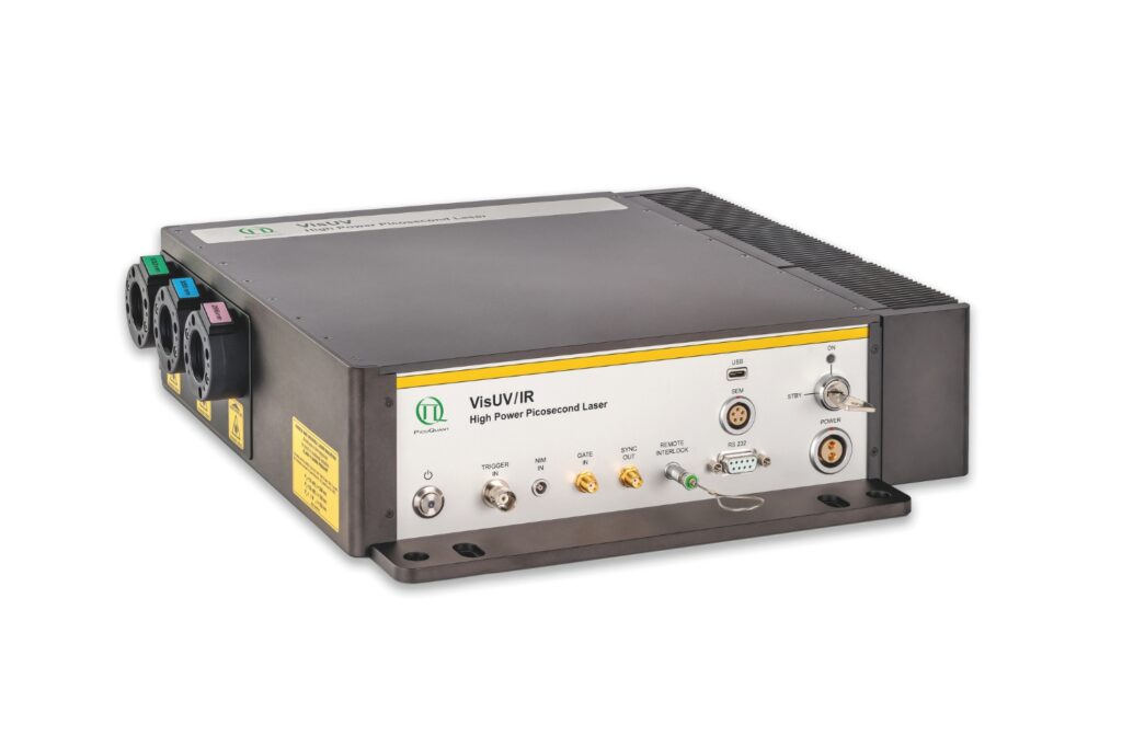 VisUV high-power UV–visible picosecond laser module for spectroscopy and microscopy experiments.