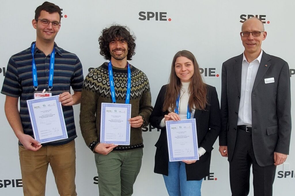 Young Investigator Award ar SPIE Photonics West by PicoQuant